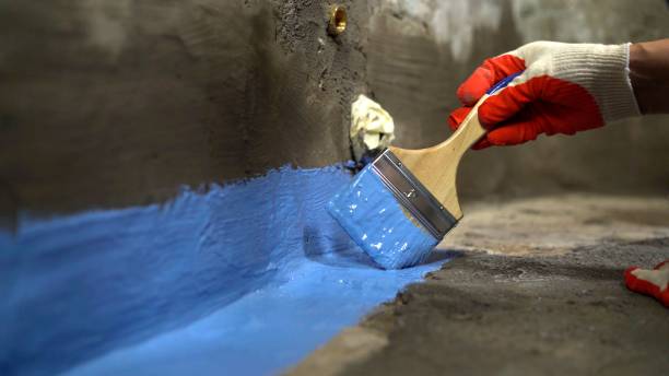 SJ Waterproofing Pros commercial waterproofing team near Chase, PA